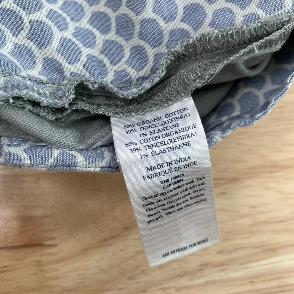 Faherty Shorts Men's‎ Size 28 Chino Organic Cotton Tencel Gray 8